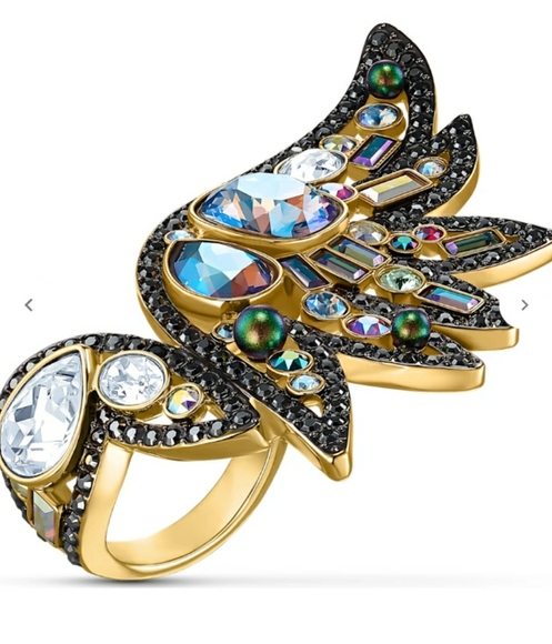 NWT! Swarovski Shimmering Wing Ring - Picture 14 of 14
